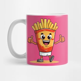 kawaii french fries T-Shirt cute potatofood Mug